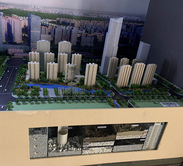 望奎县建筑模型